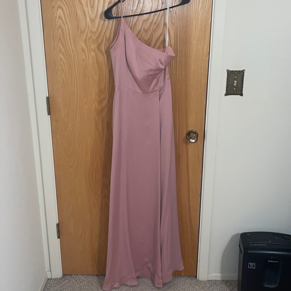 One Shoulder Bridesmaids Dress
